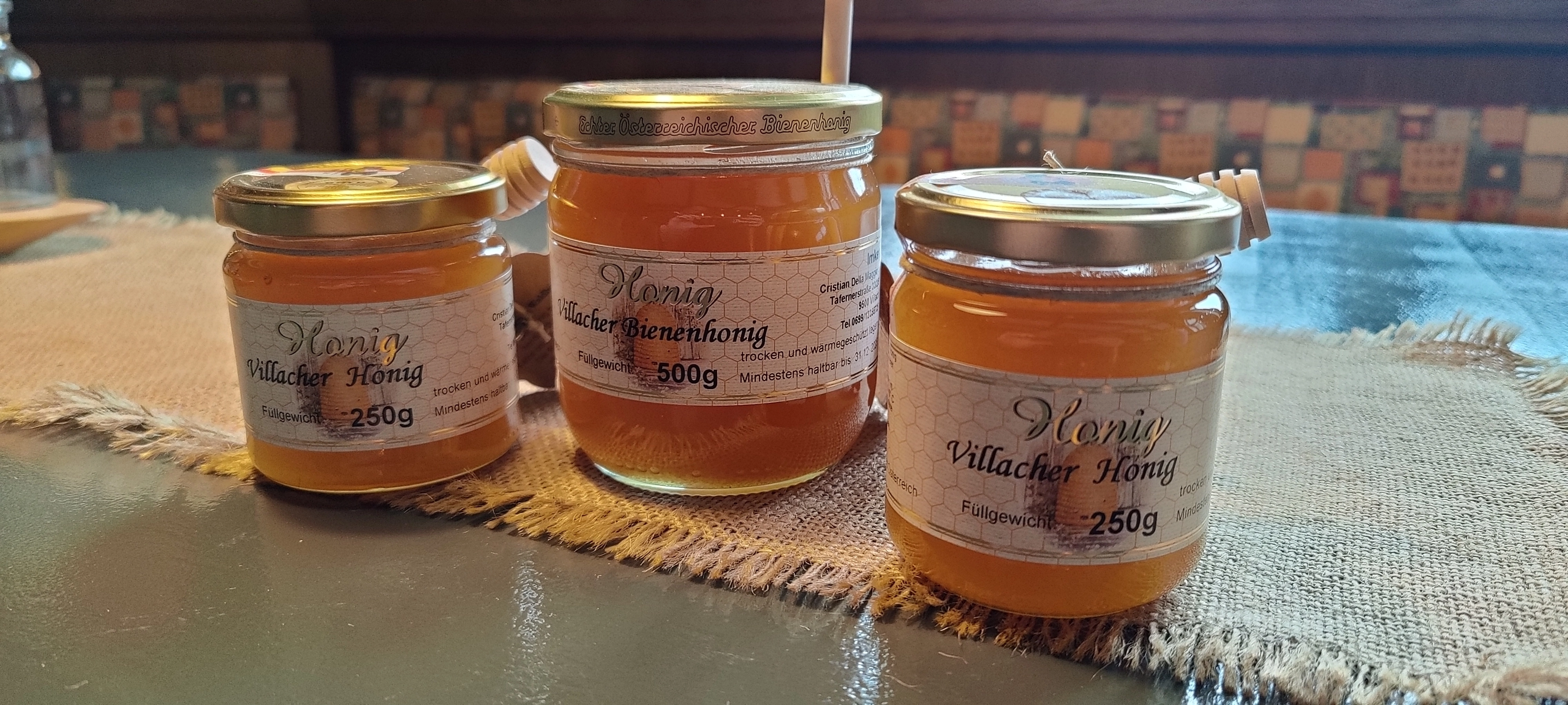 Honey from the region